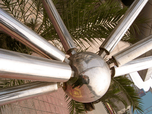 江苏不锈钢螺栓球网架